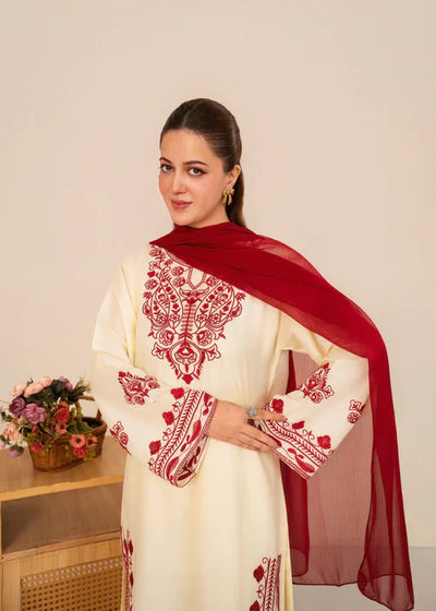 Laal Bahar Embroidered 3pc