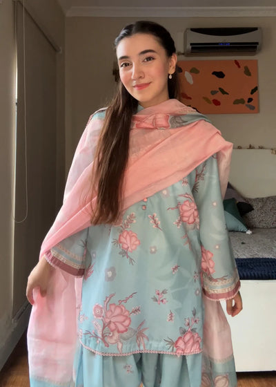 Bareen Embroidered 3pc