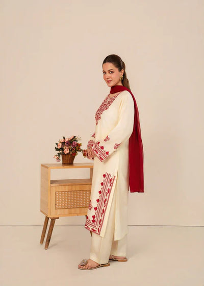 Laal Bahar Embroidered 3pc
